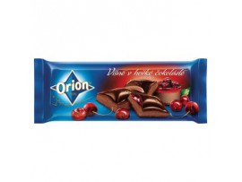ORION горький шоколад с вишневой начинкой 240 г 